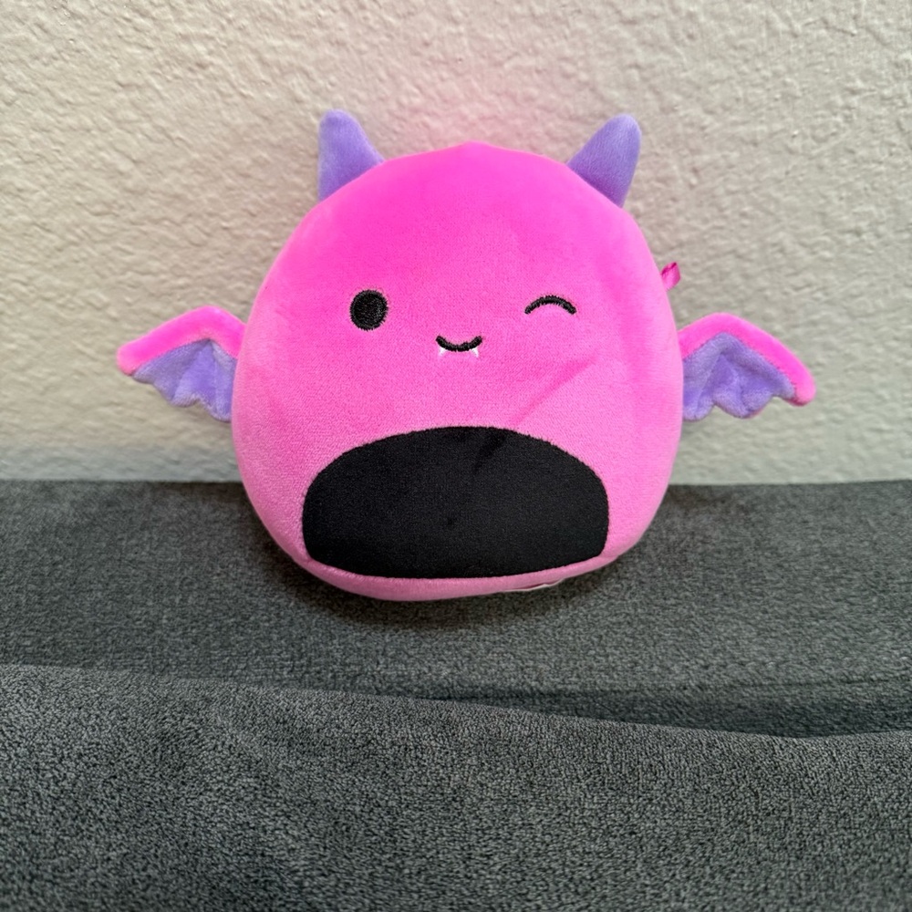 Squishmallows Wakisha the Devil, Wakisha the Bat 5” 5 inch